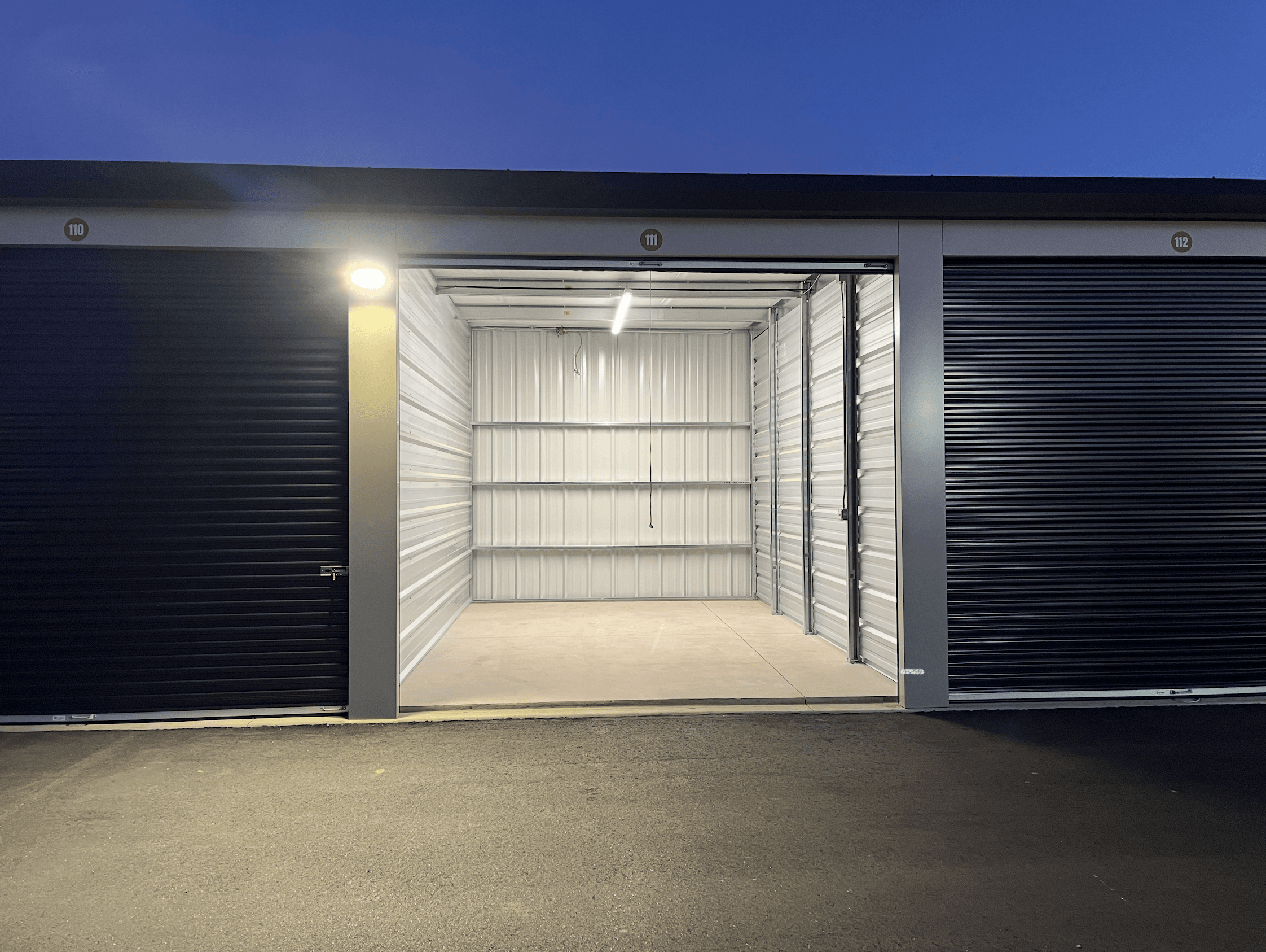 10x20 Enclosed Electricity Access