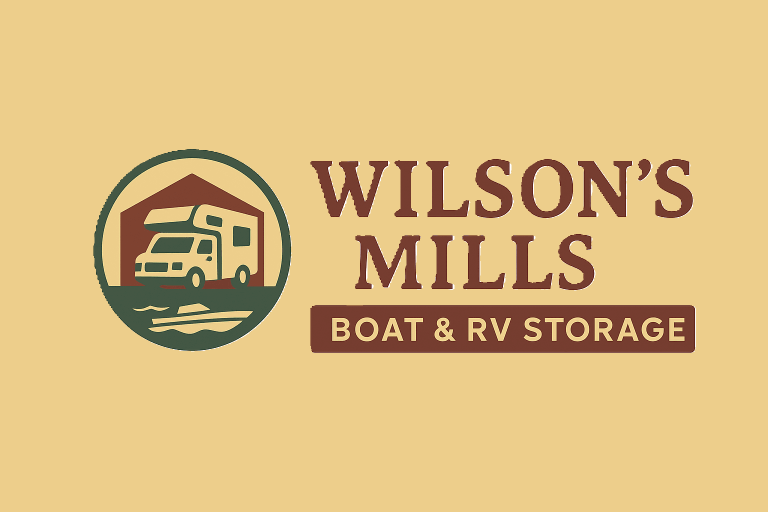 Wilson's Mills Storage Logo